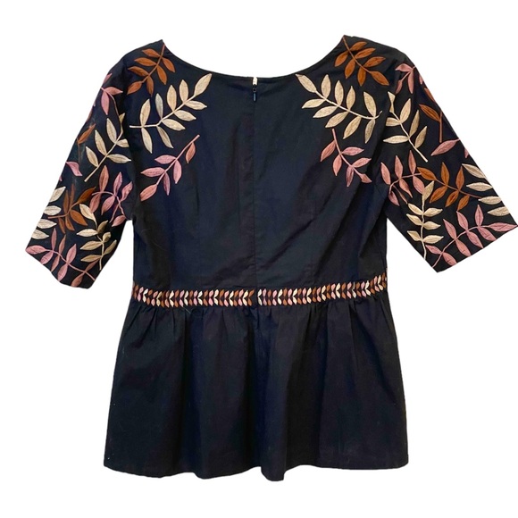 Beautifully embroidered babydoll/peplum blouse - Picture 2 of 7